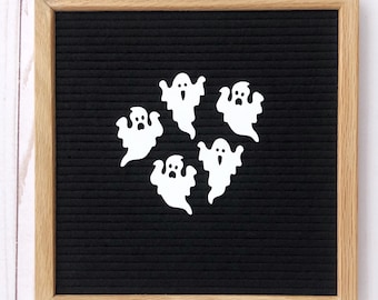 Ghost icons for feltboard and letterboard