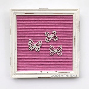 Butterfly Icons for Feltboards and Letterboards
