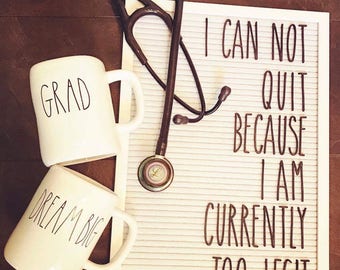 Black Wanderlust “Rae Dunn Inspired” Letters Set for Letterboard