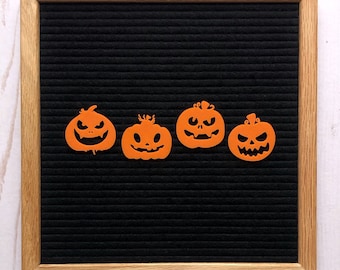 Jack O’ Lantern Icon Set 2, Halloween letterboard, letterboard Jack o lantern, letterboard accessories, Halloween feltboard, pumpkin sign