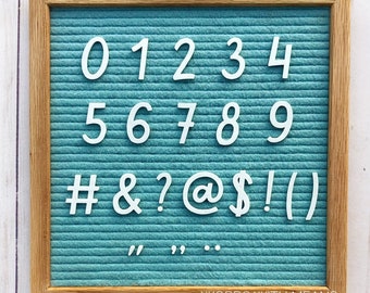 Jeu de numéros de pêche, numéros de carton, numéros de feutre, compte à rebours de carton, accessoires de carton, accessoires en feutre, signe de bébé
