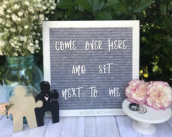 Dream Letterset Letterboard Letters