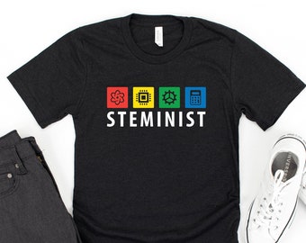Women in Stem / Stem Gifts / Stem Women / Woman Engineer / Science Womens Shirt / Stem Science / Engineering Shirt / Womens Code Shirt