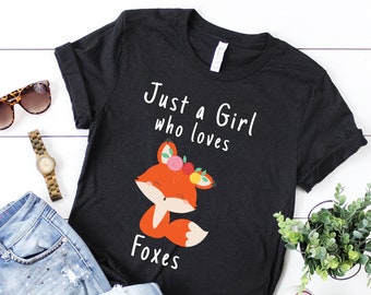 Fox T-Shirt / Fox T Shirt / Fox Shirt / Fox Tee / Fox Tshirt / Fox Lover / Fox T Shirt Women / Fox Top Women / Fox Tee Shirt / Wildlife
