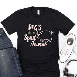 Pig Shirt / Pig T Shirt / Funny Animal Shirt / Funny Pig Gifts / Funny Animal Tee / Vintage Farm Shirt / Animal Graphic Tee / Pig Lover