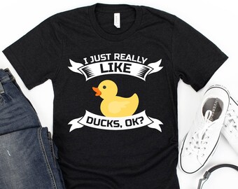 T-Shirt canard / Cadeaux Canard / Cadeau Canard / Chemise Canard / T Shirt Canard / Canards / T-Shirt Animal / T-Shirt Faune / Tshirt Canard / Baby Shower