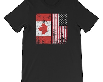 Canada America Shirt / Canada Day / Canada Flag / Canadian Shirt / Canada T Shirt / North America / Canada Day Shirt / Usa Shirt /Maple Leaf