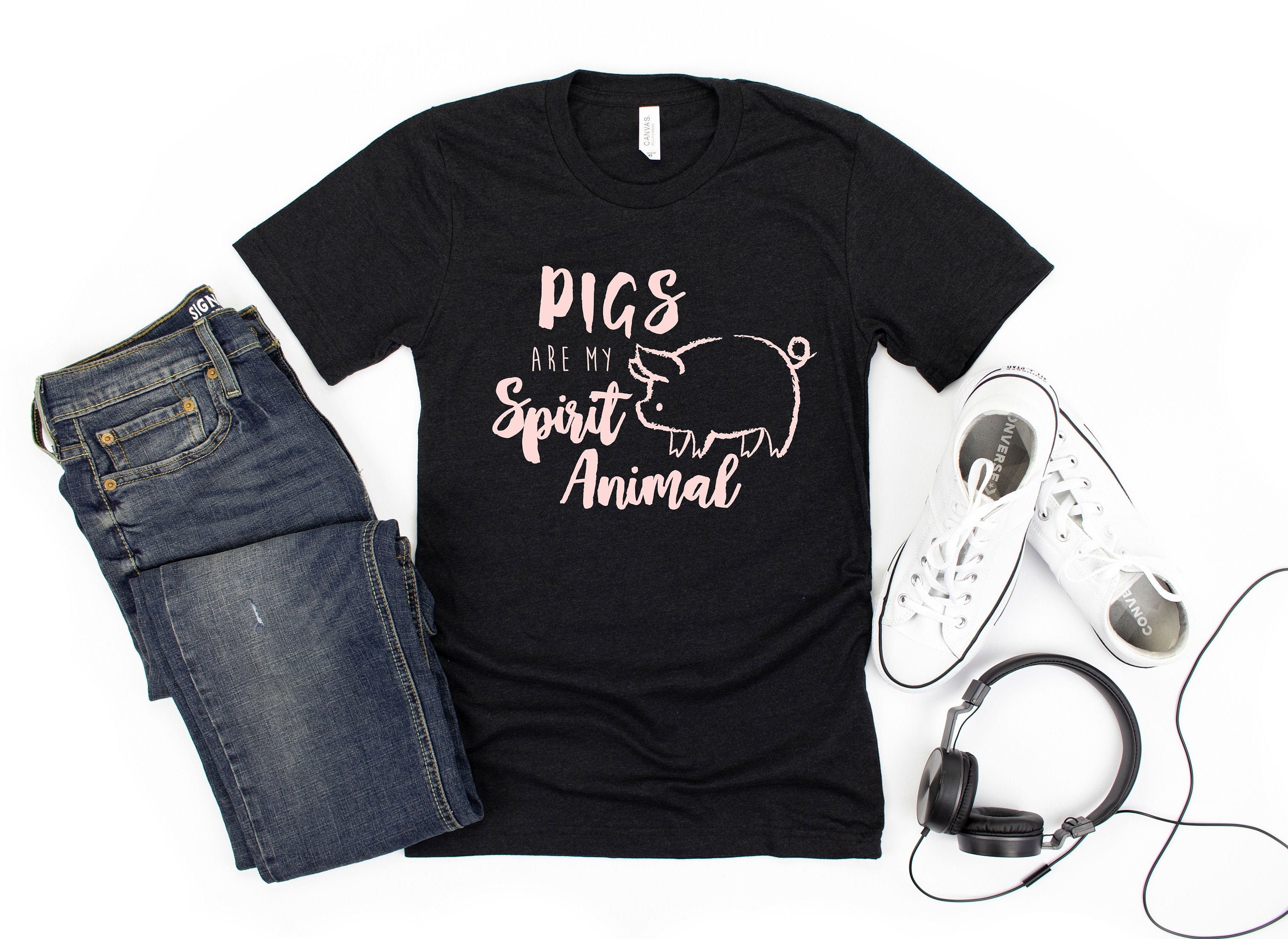 Pig Shirt / Pig T Shirt / Funny Animal Shirt / Funny Pig Gifts Etsy