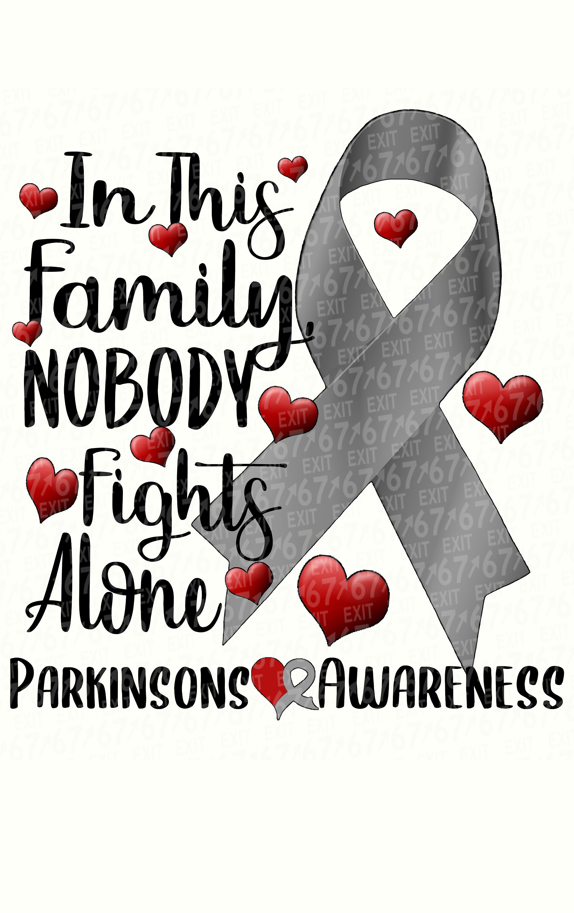 Parkinsons Awareness PNG INSTANT DOWNLOAD awareness ribbon Etsy