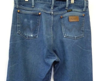 Vintage Wranglers / Cowboy Cut Denim / Wrangler Jeans