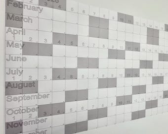 Huge Matrix Grid Calendar