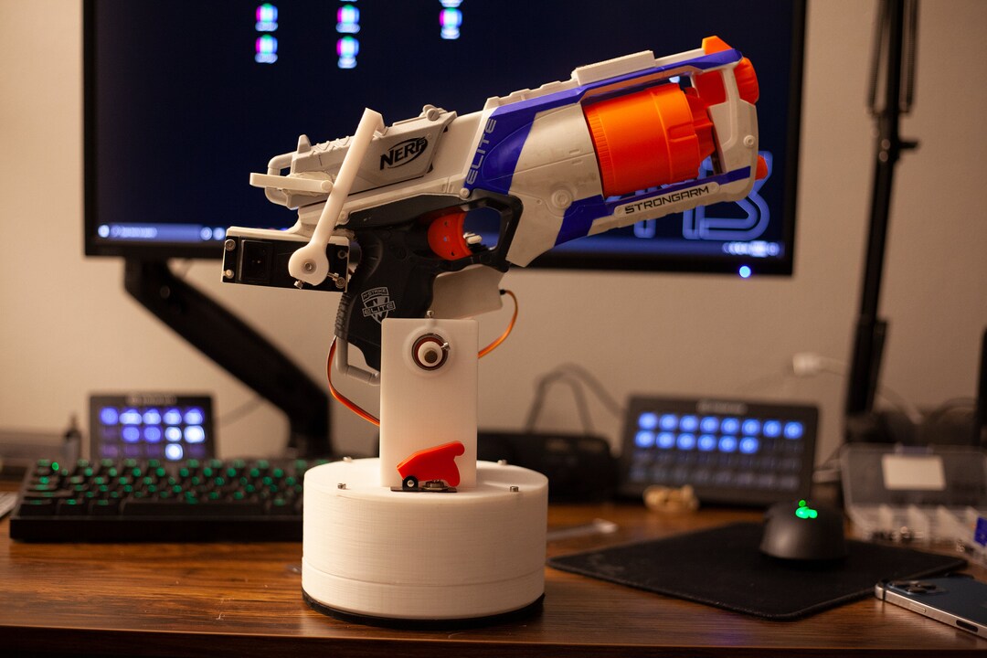 3D STL Files for RC Nerf Turret - Etsy Canada