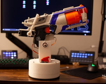 3D STL Files for RC Nerf Turret