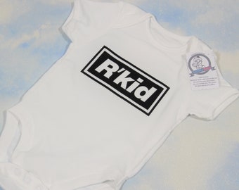 R'KID band Oasis rock music fan Babygrow baby grow