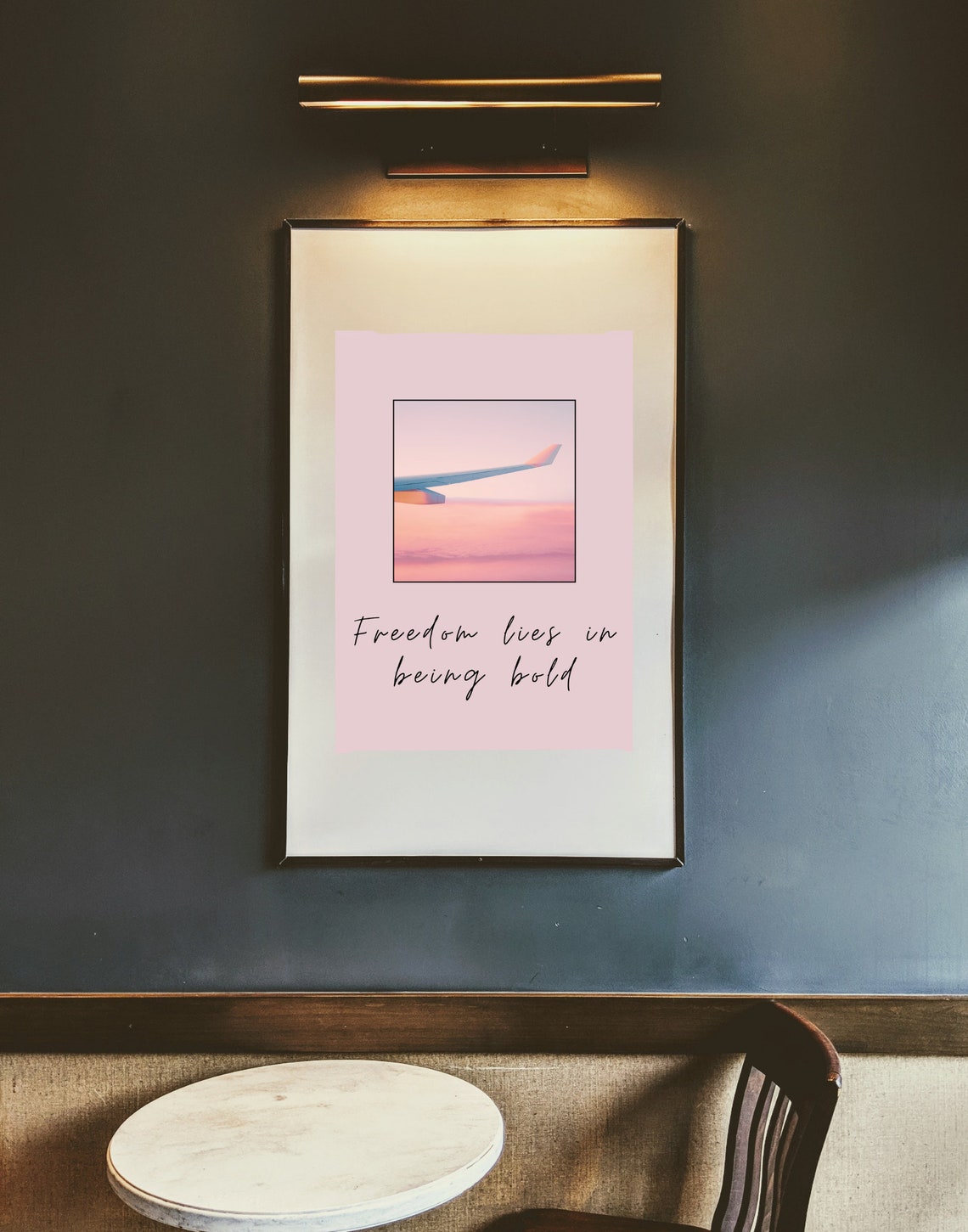 Printable wall Art Quote Freedom Etsy