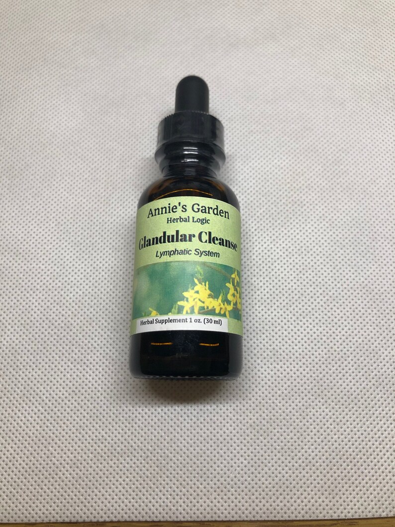 Glandular Cleanse Organic Herbal Tincture Herbal Extract Etsy