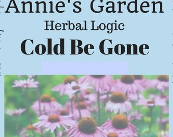 Cold Be Gone Organic Herbal Tincture - Herbal Extract