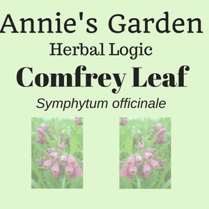 Comfrey Leaf Organic Herbal Tincture - Herbal Extract