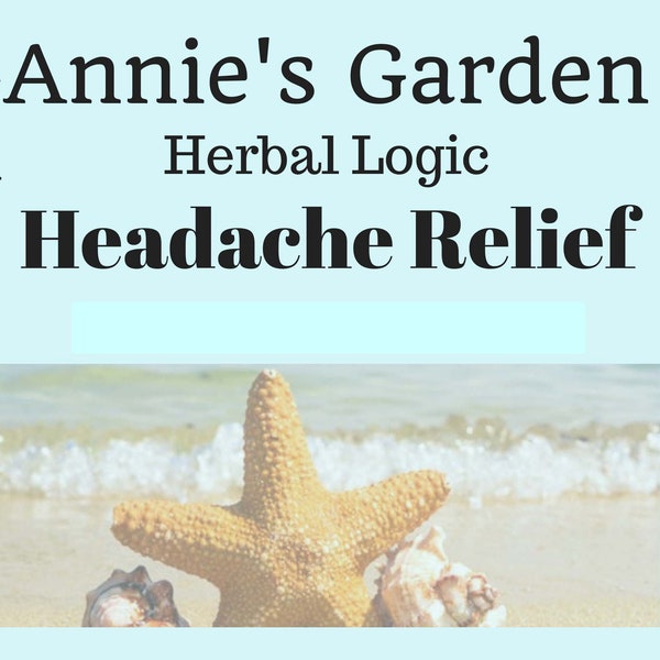 Headache Relief Organic Herbal Tincture - Herbal Extract