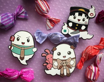 Toilet Ghosts Pins, Anime Hard Enamel Pin, Fanart Character Pin, Pin Collection Gifts, Backpack pins
