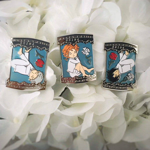The Product, TPN, Promised Neverland Enamel Pin, Anime Enamel Lapel Pin Badge, Fanart Character Pin, Pin Collection Gifts