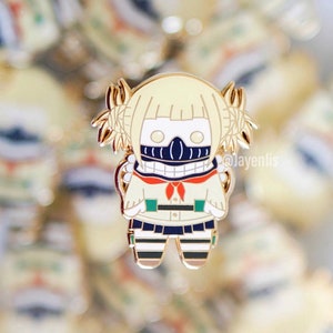 Transformation Villain, Hard Enamel Pin, Fanart Character Pin, Cute Hard Enamel Lapel Pin Badge, Backpack Pin, Chibi Anime Manga Enamel Pin