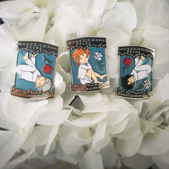 Brooch Badge Anime Promised Neverland