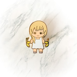 Namine, KH Inspired Enamel Pin, Fanart Character Pin, Gift for Collectors, Gift for Gamers