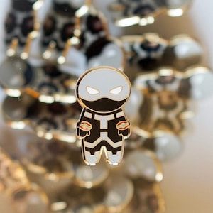 Double Villain, Hard Enamel Pin, Fanart Character Pin, Cute Hard Enamel Lapel Pin Badge, Backpack Pin, Anime Manga Enamel Pin