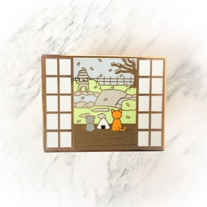 Spring and Winter, Furuba Enamel Pin, Hard Enamel Pin, Fanart Character Pin, Cute Hard Enamel Lapel Pin Badge