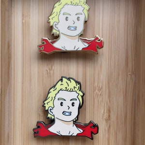 Permeation Boy, Fanart Character Pin, Hard Enamel Anime Pin Badge, Gift for Collectors, Backpack Pins