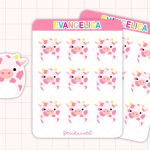 squishmallow avery sticker sheet squishmallow stickers etsy