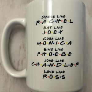 Friends themed drinkware | wine glass | beer mug | coffee mug | tumbler with straw
