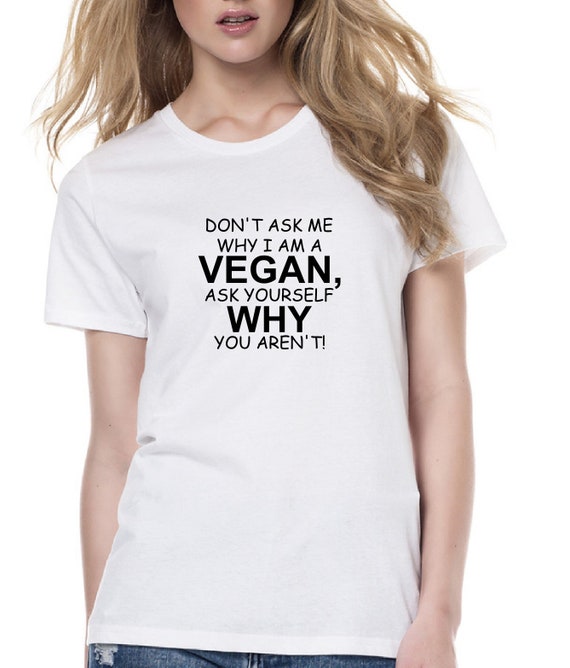 Vegan T-shirt Vegetarian T-shirt Vegan Tshirt -