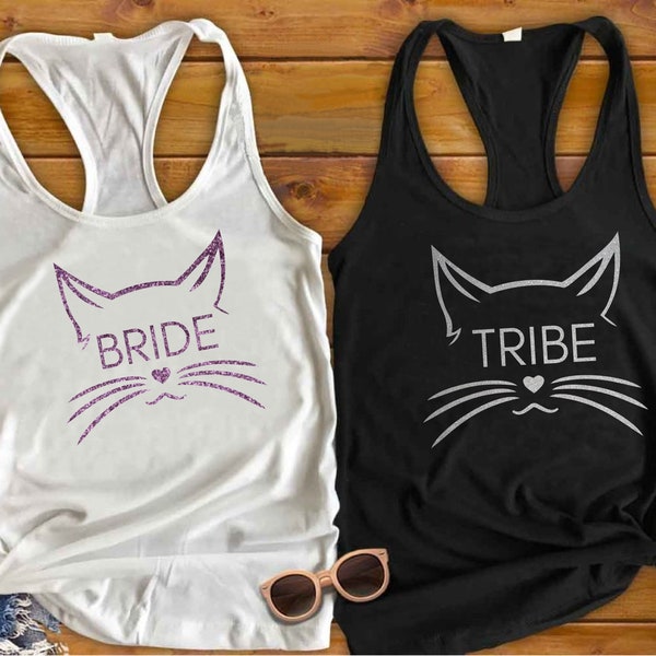 Bride Tribe Tank, Bride Tribe Shirts, Bachelorette Party Shirts, Bachelorette Party Tank Tops, Bridal Party Tanks, Bridesmaid Shirts