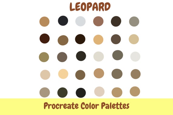 Leopard color code