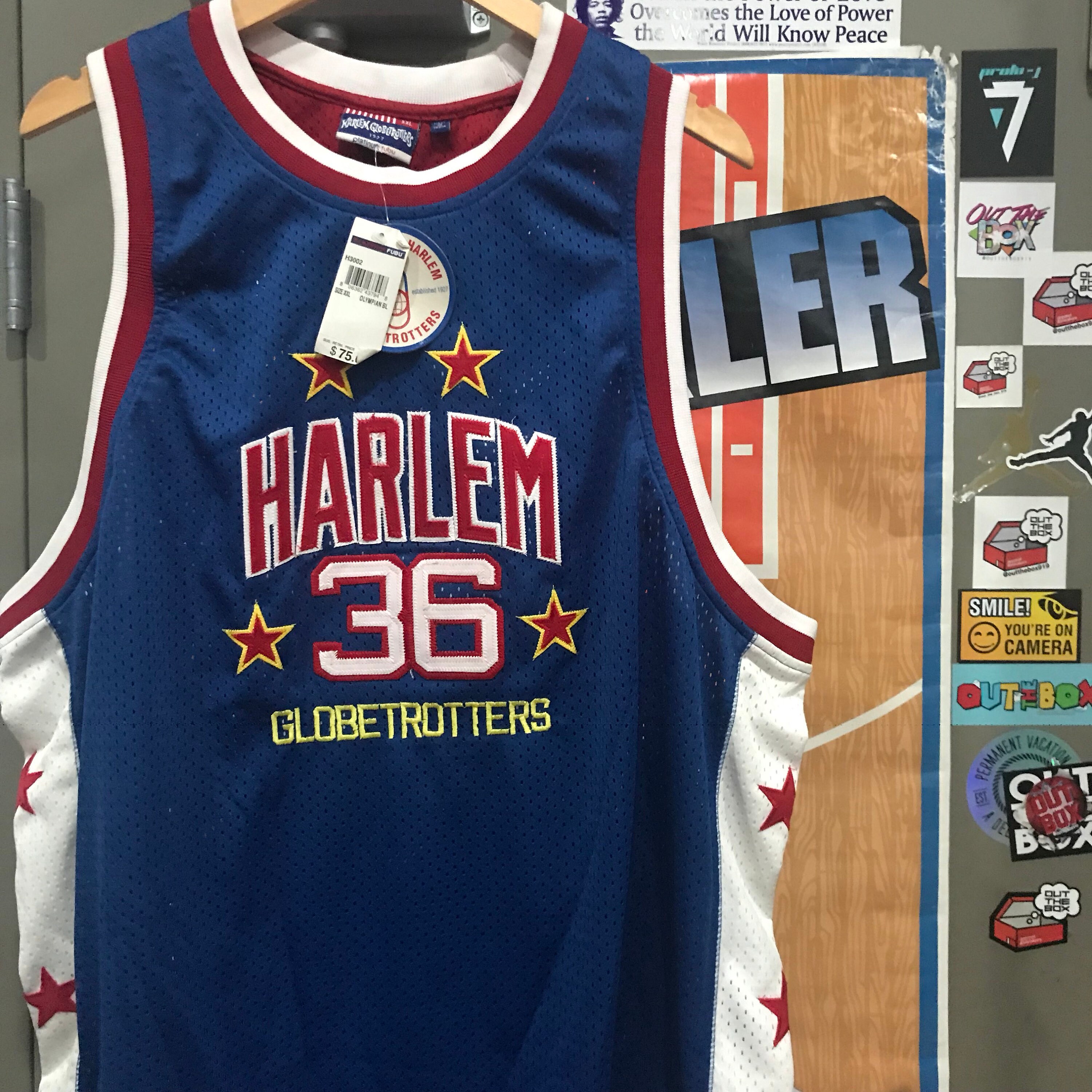 fubu harlem globetrotters jersey