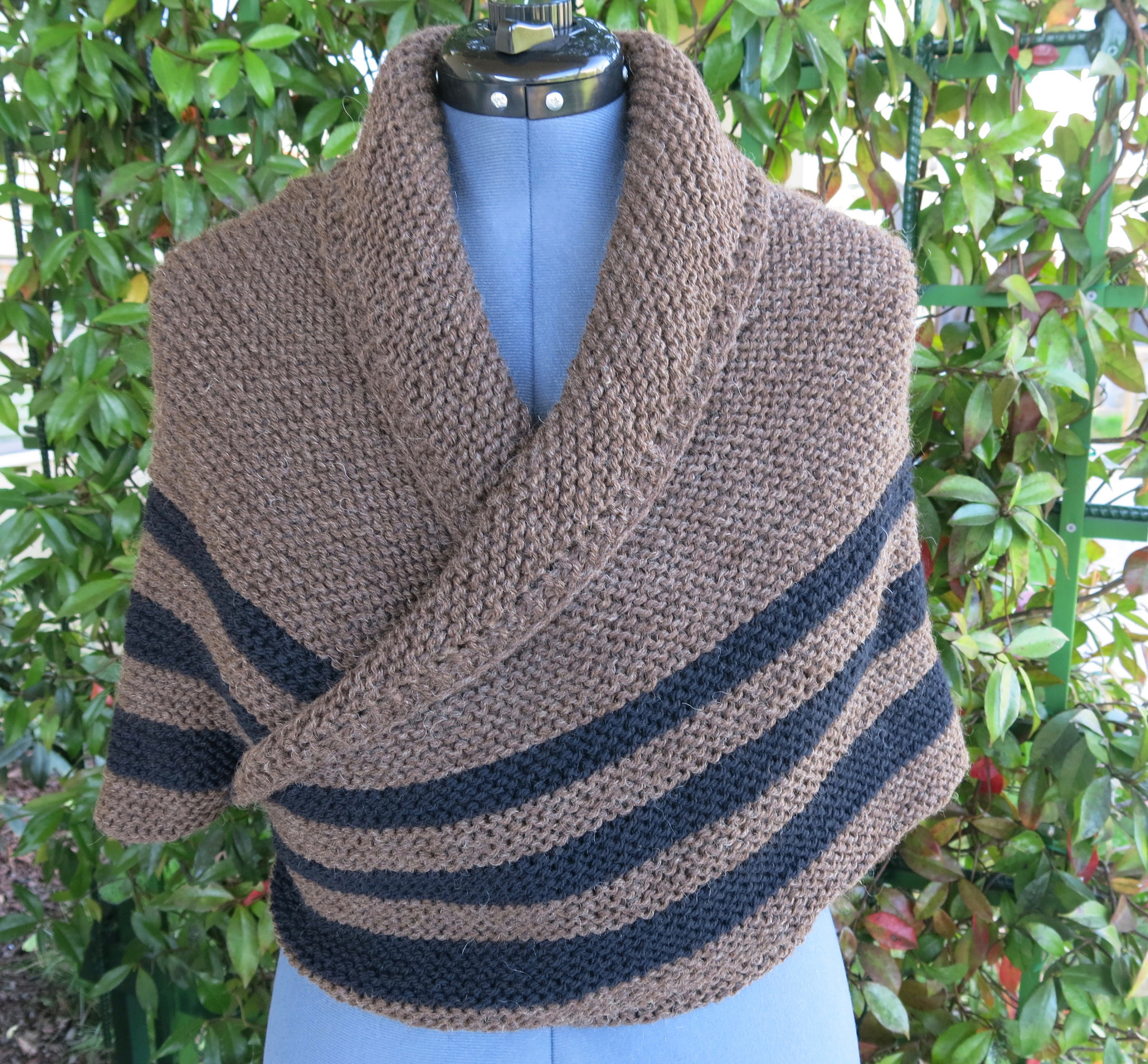 Claire's Triangle Carolina Shawl