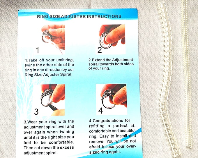 Silicone Plastic Ring Guards Ring Size Adjusters Etsy