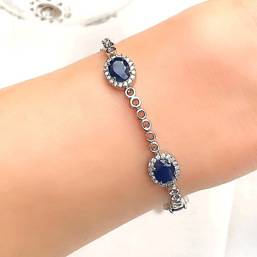 送税込【CRAFTD London】BLUE CRYSTAL GEMSTONE BRACELET (2色) 送税込【CRAFTD London】BLUE CRYSTAL GEMSTONE BRACELET (2色)