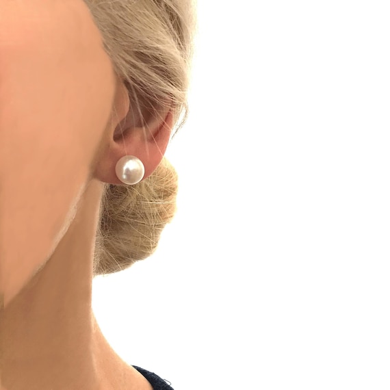 9 mm deals pearl earrings