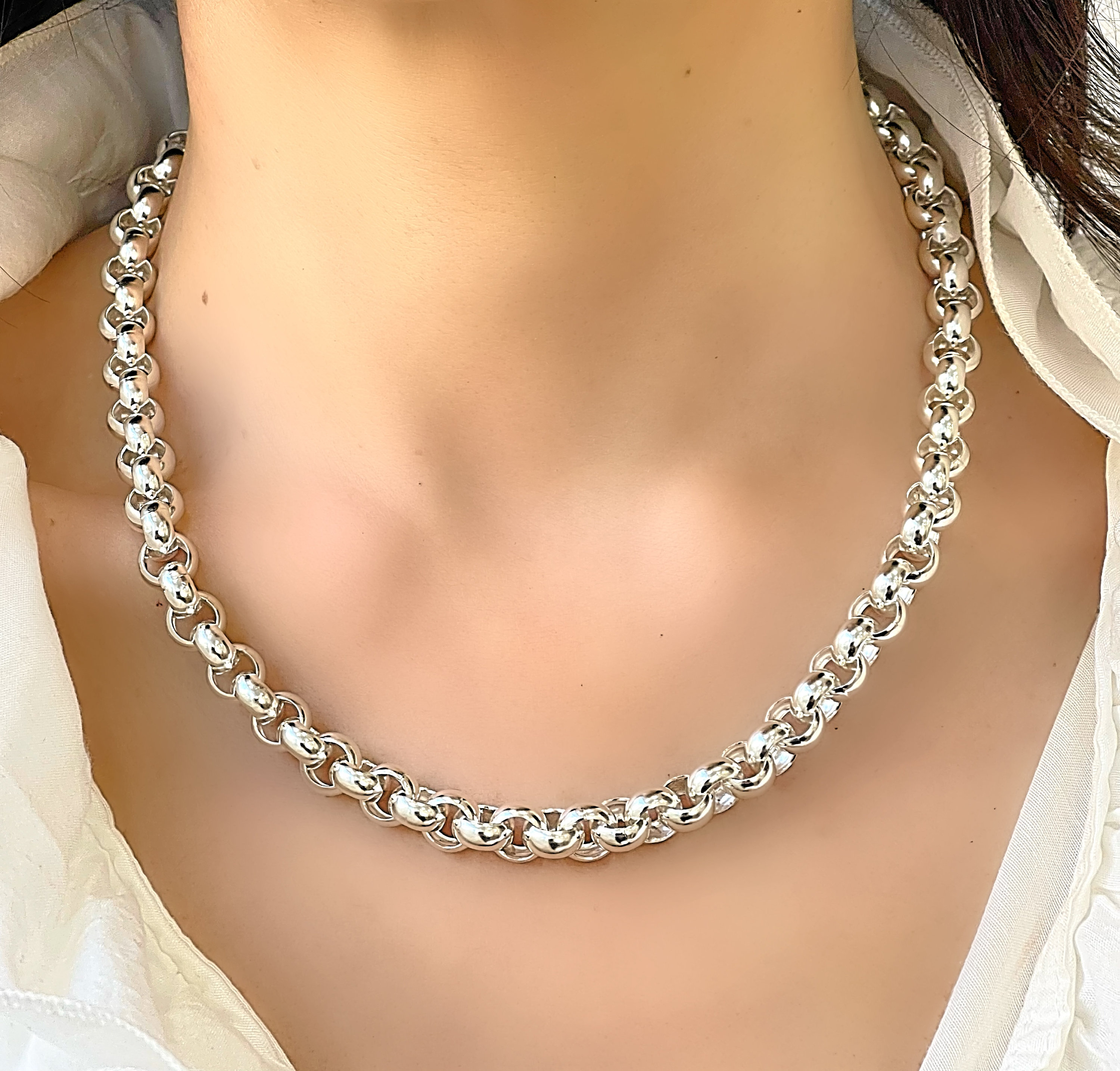 Sterling silver belcher chain Sterling silver belcher chain