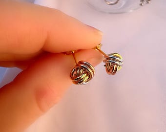 ピアス +ENGBROX+ silver925 knot shine earring EBEA24043SV 10_KnotEarring_8000_Gold_01_gr