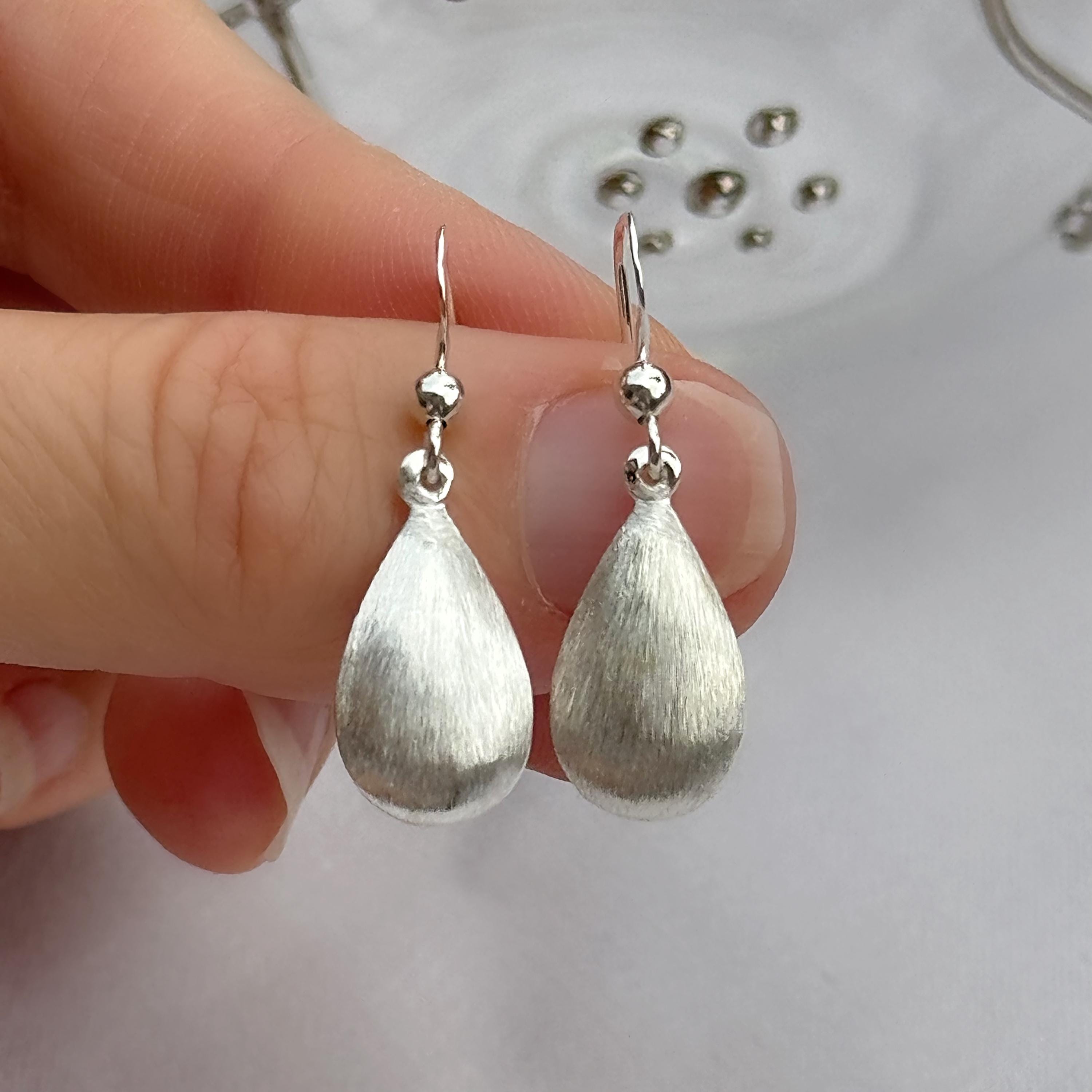 Orecchini Topazio Mistico Orecchini Pendenti Con Topazio Mistico Arcobaleno | Argento Placcato | Pietra Naturale Lucente Orecchini Luckyshine Per Donna