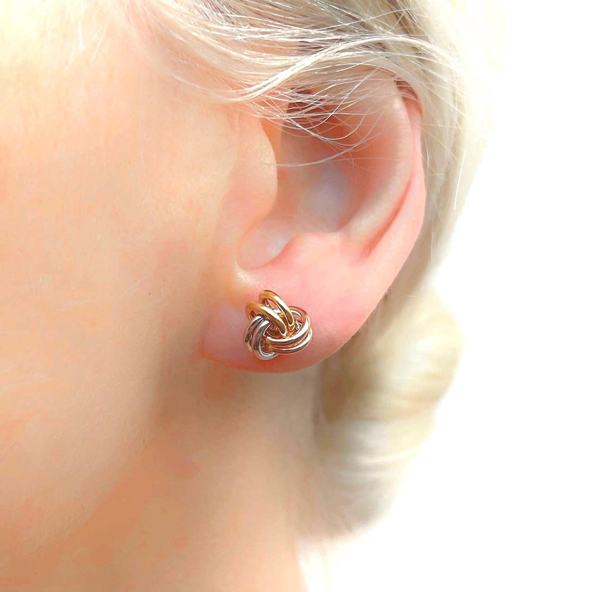 ピアス +ENGBROX+ silver925 knot shine earring EBEA24043SV 10_KnotEarring_8000_Gold_01_gr