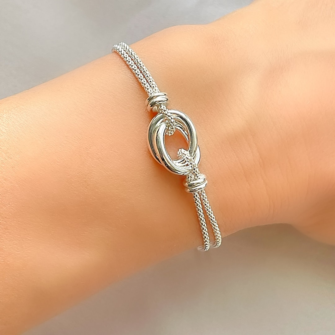 TATIANA☆[Silver925] Knot Deck Ball Chain Bracelet il_1080xN.5504819214_pnyk.jpg