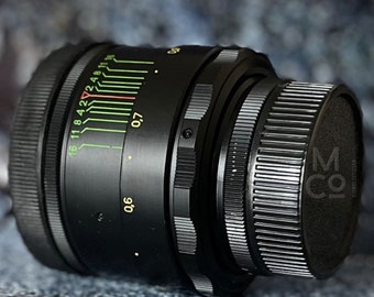Objetivo Helios-44-2 58 mm f/2 modificado, estilo Petzval, Bokeh con efecto remolino, montura M42