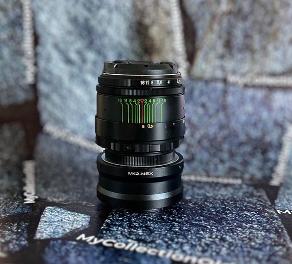 Helios 44-2 58mm F/2.0 Vintage Lens – Sony E-Mount (Used, Good Condition) For NEX, A6000, A7 Series