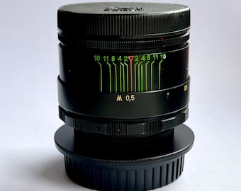 HELIOS 44-2-lens (2/58 mm) Canon EF-vatting, Sovjet-lens Helios 44 met prachtige bokeh