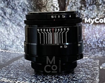 Objetivo vintage Helios-44-2 BelOMO de 2/58 mm